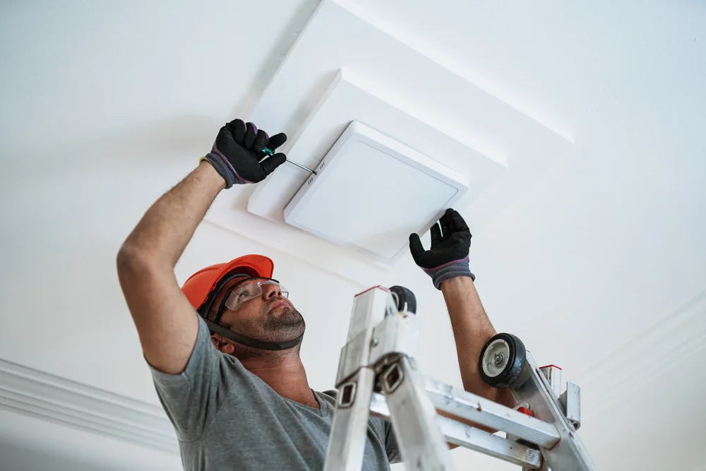 ceiling light installation near me